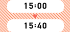 15:00～15:40