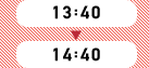 13:40～14:40