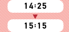 14:25～15:15