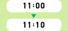 11:00～11:10