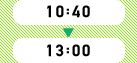 10:40～13:00