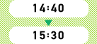 13:00～13:40