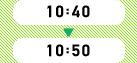 10:40～10:50
