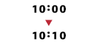 10：00～10：10