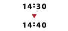 14：30～14：40