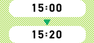 15:00～15:20