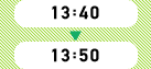13:40～13:50