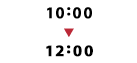 10：00～12：00