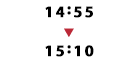 14:55～15:10