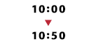 10：00～10：50