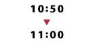 10：50～11：00