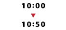 10:00～10:50