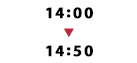 14：00～14：50