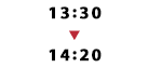 13：30～14：20