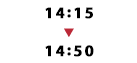 14：15～14：50